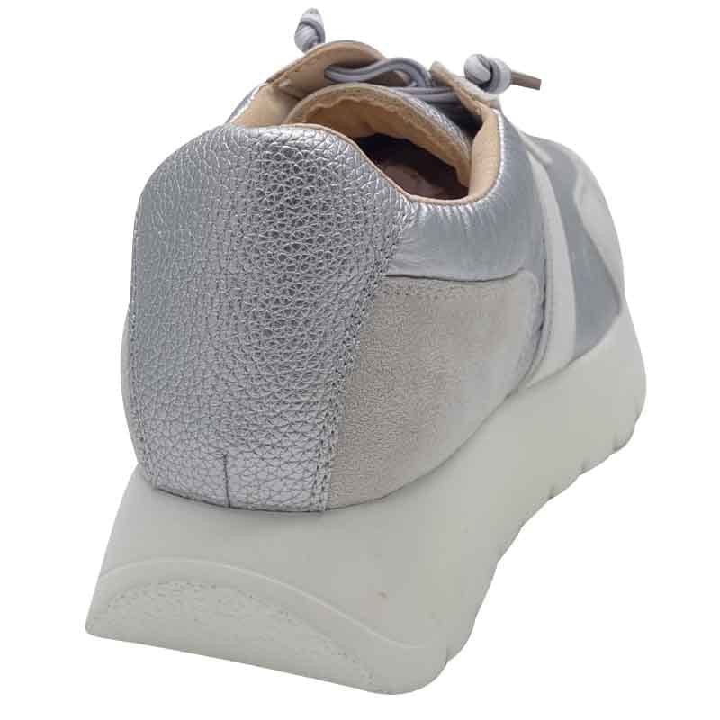 Zanni & Co Womens Zanni & Co Womens Lightweight Silver Fashion Trainer - Rakhakot