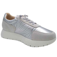 Zanni & Co Womens Zanni & Co Womens Lightweight Silver Fashion Trainer - Rakhakot