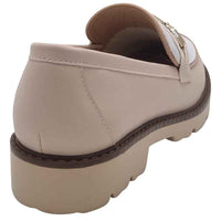 Zanni & Co Womens Zanni & Co Womens Nude Loafer - Saphin