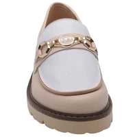 Zanni & Co Womens Zanni & Co Womens Nude Loafer - Saphin