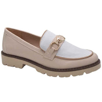 Zanni & Co Womens Zanni & Co Womens Nude Loafer - Saphin