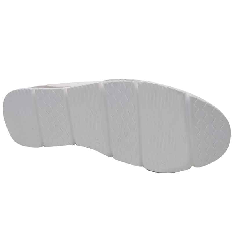 Zanni & Co Womens Zanni & Co Womens White Patent Low Wedge Shoe - Sakori Kasol One