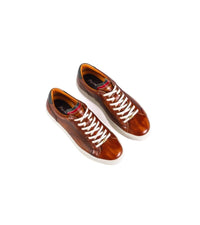 Ambitious Mens Ambitious Mens Premium Leather Fashion Trainer 11218-6327AM