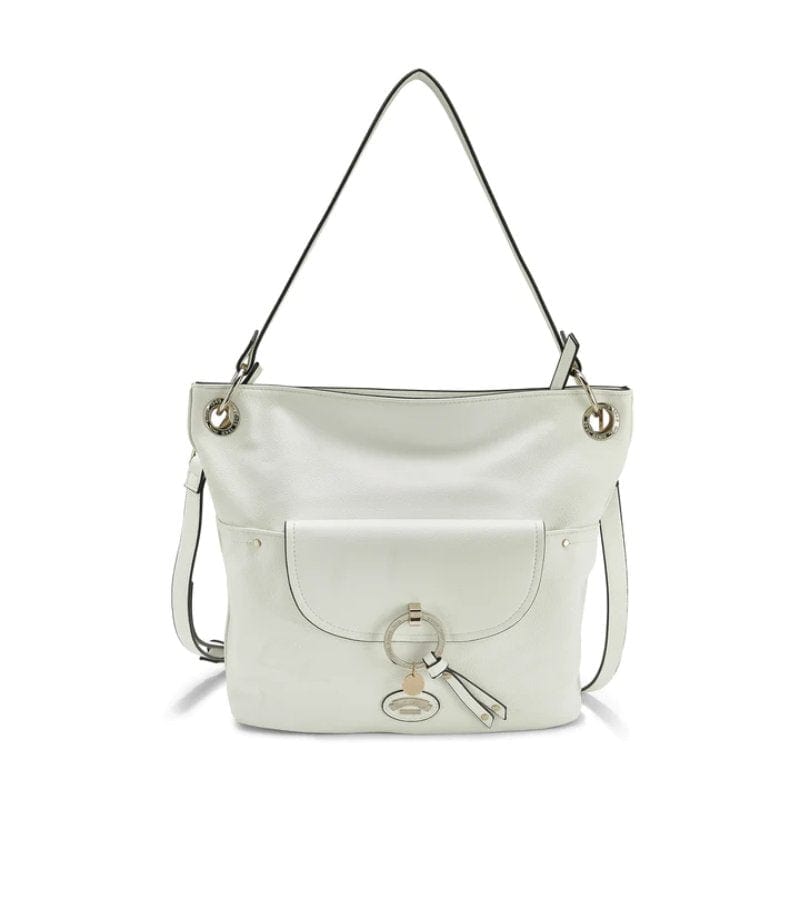 Ara Womens ONE SIZE / CREAM Ara Womens Shoulder Handbag - Cora 16-21104-38