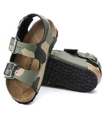Birkenstock Kids Birkenstock Junior Boys Camo Comfort Sandal - Milano 1017378