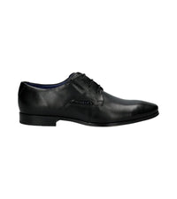 Bugatti Mens 7UK / BLACK Bugatti Mens Leather Lace Up Dress Shoe Morino I A311K-4000
