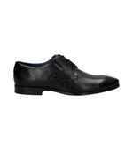 Bugatti Mens 7UK / BLACK Bugatti Mens Leather Lace Up Dress Shoe Morino I A311K-4000