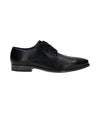 Bugatti Mens 7UK / BLACK Bugatti Mens Premium Leather Dress Shoe Armo Comfort 311-96007-1000