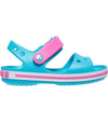 Crocs Kids 9UK / TEAL Crocs Girls Crocband Summer Sandal 12856-4SL