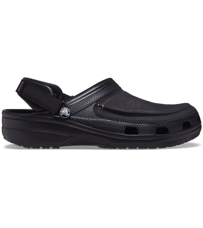 Crocs Mens 7UK / BLACK Crocs Mens Yukon Vista Slip On Comfort Clog 207142-001
