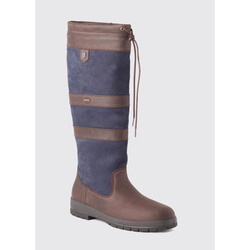 Dubarry Womens 3UK / NAVY-BROWN Dubarry Galway Boot For Women. Gore-Tex Lined