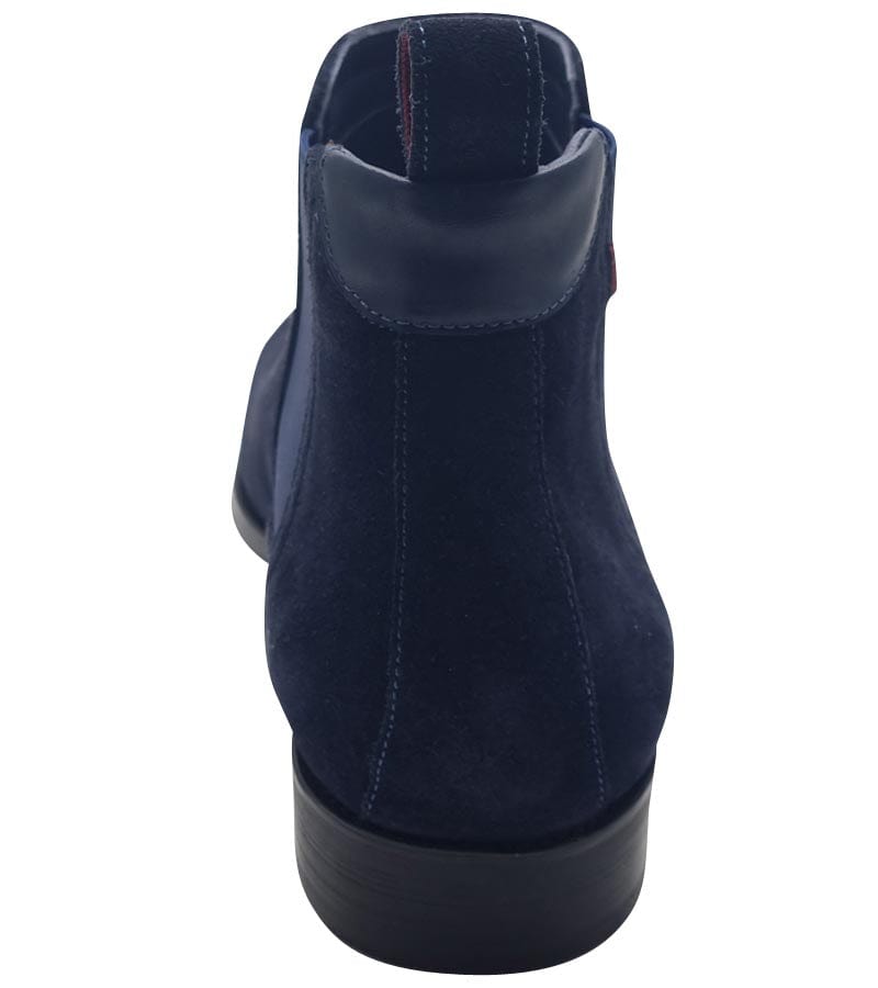 Escape Mens Escape Mens Suede Leather Slip On Chelsea Boot - Best Mate