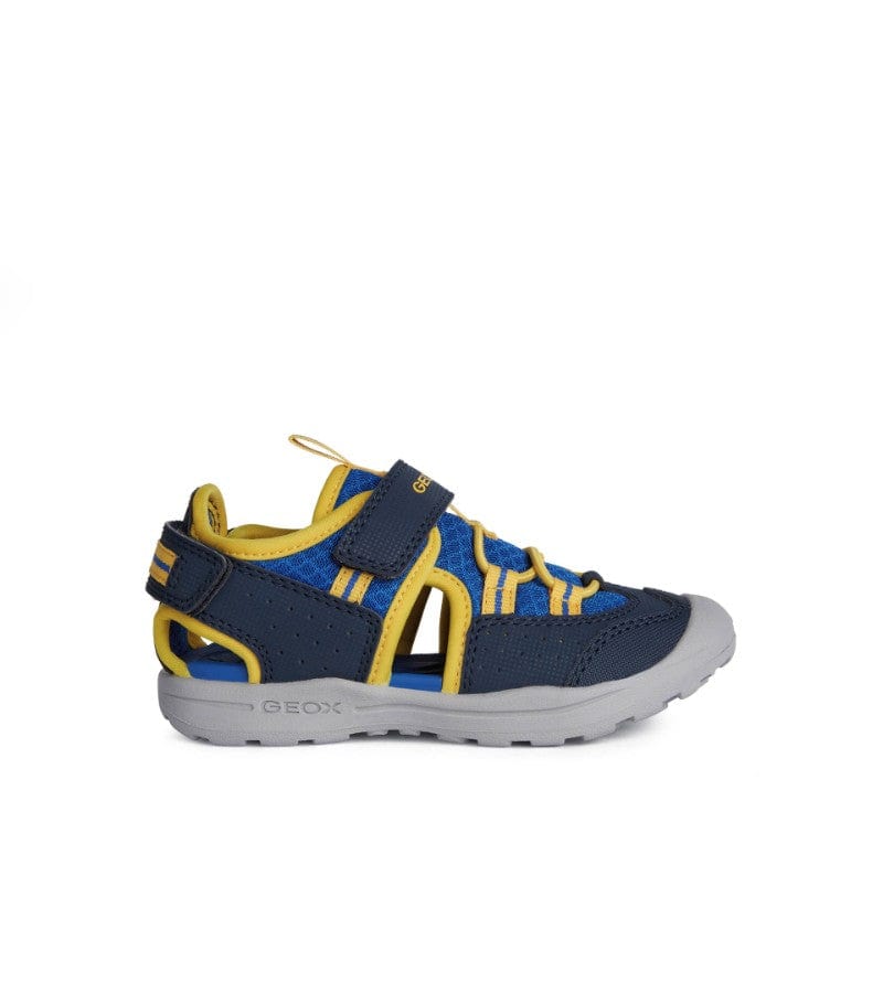 Geox Kids 10UK / NAVY Geox Boyes Vaniett Closed Toe Sandal J255XC