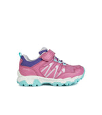 Geox Kids 10UK / PINK Geox Junior Girls Pink Runner Magnetar J264LA