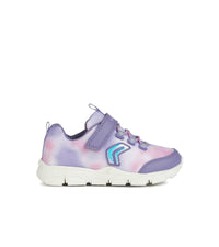 Geox Kids 10UK / PURPLE Geox Girls Purple Marble Effect New Torque Runner J258HA