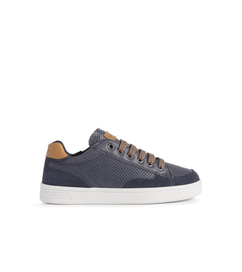 Geox Kids 1UK / NAVY Geox Boys DJ Rock Smart Casual Shoe J255VB