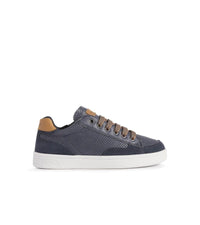 Geox Kids 1UK / NAVY Geox Boys DJ Rock Smart Casual Shoe J255VB