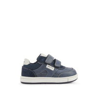 Geox Kids 3UK / NAVY Geox Infant Boys Navy Trottola Leather Shoe B2543A