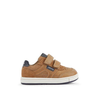 Geox Kids 3UK / TAN Geox Infant Boys Tan Trottola Leather Shoe B2543A