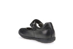 Geox Kids Geox Girls Black Leather School Shoes J643CA