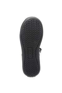 Geox Kids Geox Girls Black Leather School Shoes J643CA