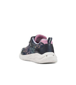 Geox Kids Geox Girls Navy Light Up Sparkle Runner Phyper J35GUA