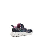 Geox Kids Geox Girls Navy Light Up Sparkle Runner Phyper J35GUA