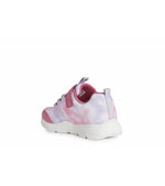 Geox Kids Geox Girls Pink Marble Effect New Torque Runner J258HA