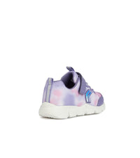 Geox Kids Geox Girls Purple Marble Effect New Torque Runner J258HA