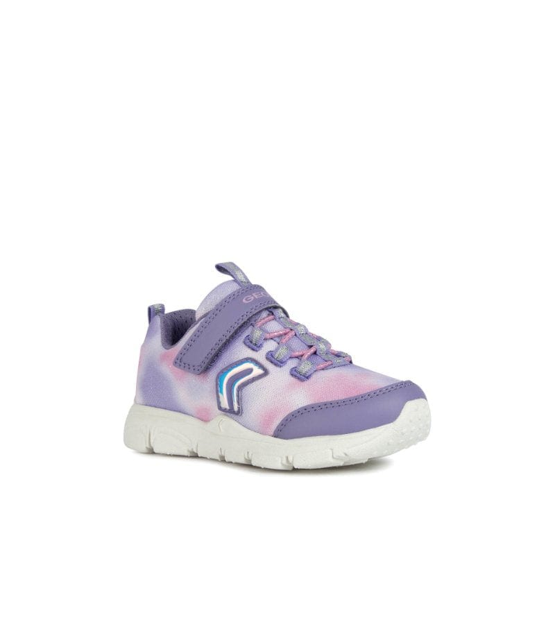 Geox Kids Geox Girls Purple Marble Effect New Torque Runner J258HA