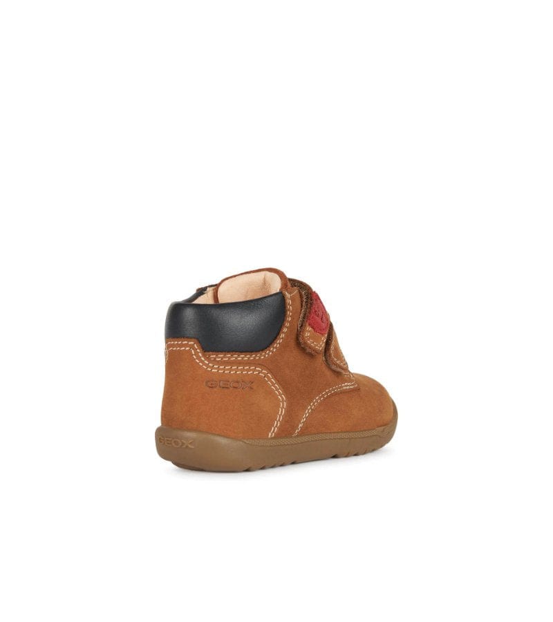 Geox Kids Geox Infant Boys Nappa Leather Shoe Macchia B164NC
