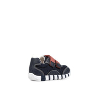 Geox Kids Geox Infant Boys Navy First Steps Leather Lined Iupidoo Shoe B3555C
