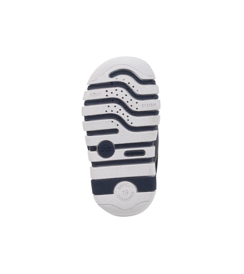 Geox Kids Geox Infant Boys Navy First Steps Leather Lined Iupidoo Shoe B3555C