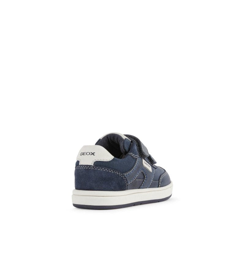 Geox Kids Geox Infant Boys Navy Trottola Leather Shoe B2543A