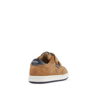 Geox Kids Geox Infant Boys Tan Trottola Leather Shoe B2543A
