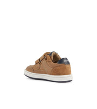 Geox Kids Geox Infant Boys Tan Trottola Leather Shoe B2543A