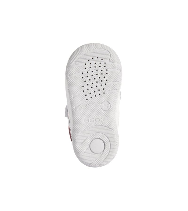 Geox Kids Geox Infant Girl New Flick Leather Minnie Mouse Shoe B251HA