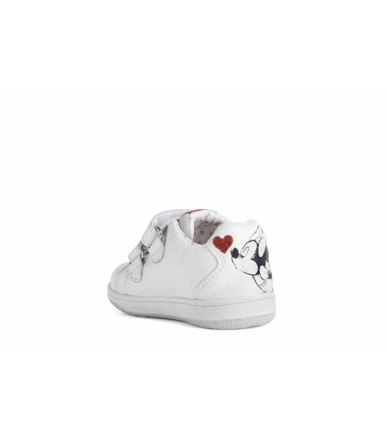 Geox Kids Geox Infant Girl New Flick Leather Minnie Mouse Shoe B251HA