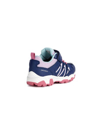 Geox Kids Geox Junior Girls Navy Runner Magnetar J264LA