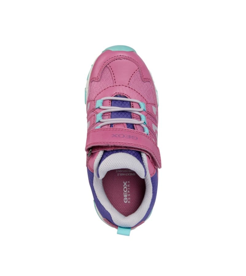 Geox Kids Geox Junior Girls Pink Runner Magnetar J264LA