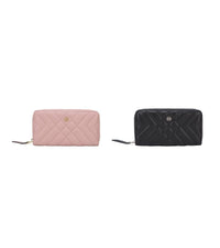 Gionni Womens Gionni Womens Quilted Zip Around Wallet 20G1117