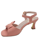 Kate Appleby Womens Kate Appleby Womens Low Heel Coral Bow Detail Sandal - Dornie