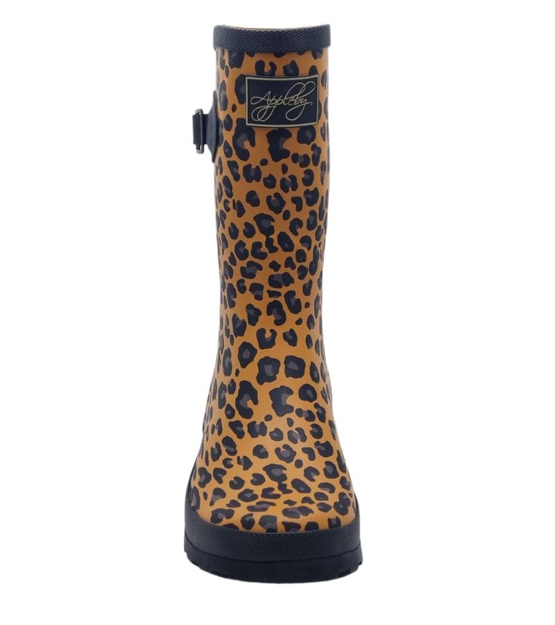 Kate Appleby Womens Kate Appleby Womens Mid Calf Leopard Print Wellie - Kingdom
