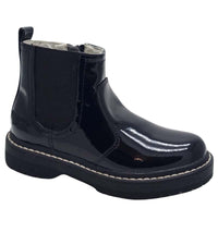 Lellikelly Kids 10UK / BLACK Lellikelly Girls Ruth Stivali Patent Ankle Boot LKHG5552