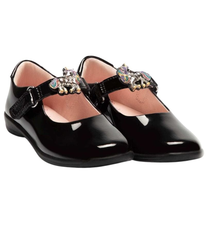 Lellikelly Kids Lellikelly Bella Unicorn School Shoes LKSI8103