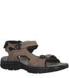 Marco Tozzi Mens 7UK / TAUPE Marco Tozzi Mens Taupe Suede Leather Comfort Sandal 2-18400-20