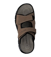 Marco Tozzi Mens Marco Tozzi Mens Suede Leather Slip On Comfort Sandal 2-17400-20
