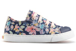 Pablosky Kids 10UK / NAVY Pablosky Junior Girls Navy Floral Canvas Shoe 973120