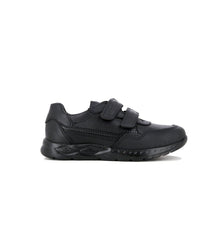 Pablosky Kids 11UK / BLACK Pablosky Boys Leather School Runner 725115