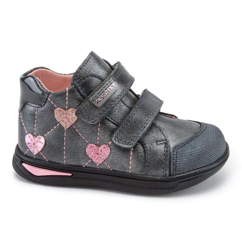 Pablosky Kids 6UK / GREY Pablosky Infant Girls Isabel Leather Shoe 005852